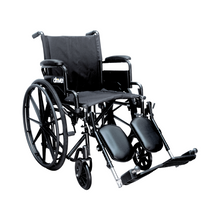 Cargar imagen en el visor de la galería, RENTA MENSUAL SILLA DE RUEDAS CON ELEVAPIERNAS