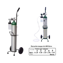 Cargar imagen en el visor de la galería, TANQUE DE OXIGENO DE 680LTS
